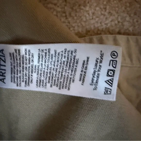 TNA Tan Cropped Jacket with Corduroy Trim - Picture 3 of 3